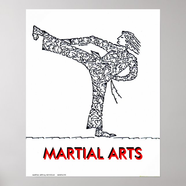 PÓSTER ARTES MARCIAIS (Frente)