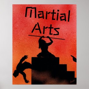 Poster Artes Marciais