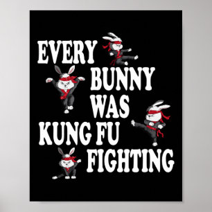 Poster Artes Marciais Boxando Combatem Práticas de Treina