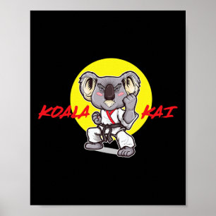 Poster Artes marciais engraçadas Karate Dojo Commercial P