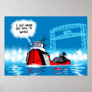 Poster Arthur Anderson de volta ao trabalho