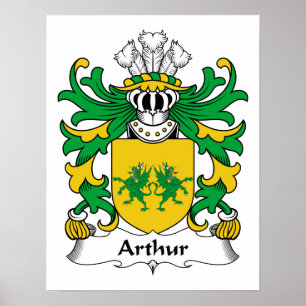 Poster Arthur Family Crest
