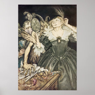 Póster Arthur Rackham Comus por John Milton: "E eles,