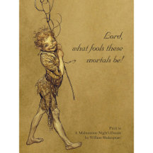 Arthur Rackham Puck Lord que tolera o CC0950 Small