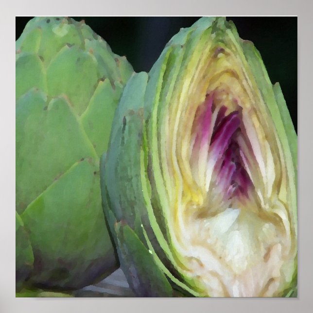 Poster Artichoke Art (Frente)