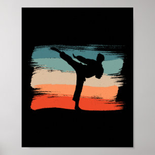 Poster Artigo de Fã de Karatê Acessórios de Artes Marciai