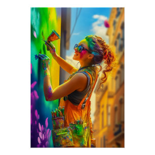Póster Artista de Rua