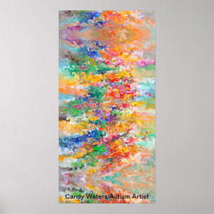 Poster Artista do Autismo Candy Waters