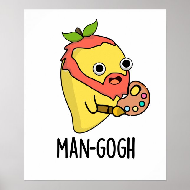 Poster Artista Engraçado Mango Pun (Frente)