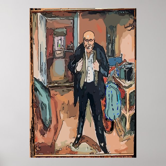 Póster Artista Saindo (Frente)