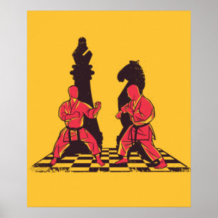 Poster Artistas Marciais Estratégista