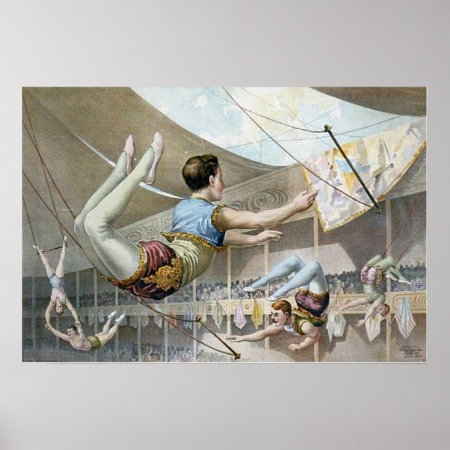 Poster Artistas Trapeze (Frente)