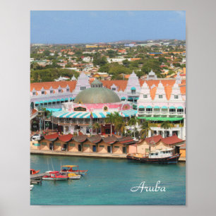 Poster Aruba, fotografia