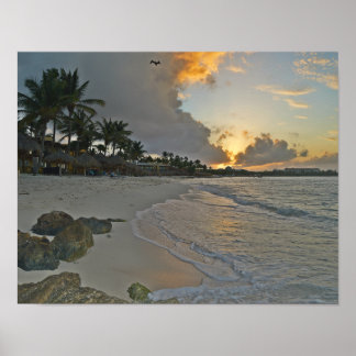 Póster Aruba Sunrise
