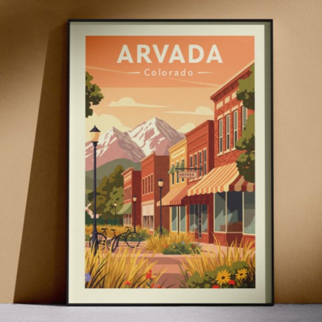 Poster Arvada Colorado Antiga (Criador carregado)