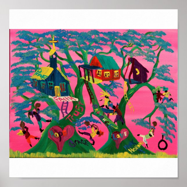 POSTER ÁRVORE AMIGA DA MOMA (Frente)