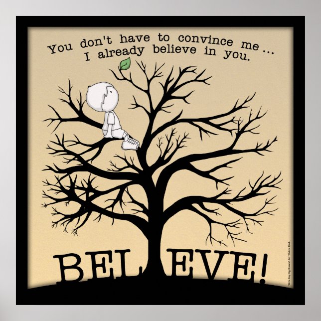 Póster Árvore Blooming (Frente)