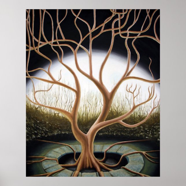 Póster Árvore complicada (Frente)