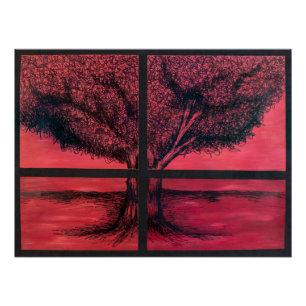 Póster Árvore da janela