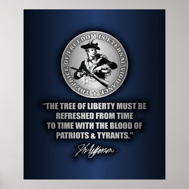 Póster Árvore da Liberdade (Frente)