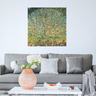 Poster Árvore da Maçã por Gustav Klimt, Vintage Art No