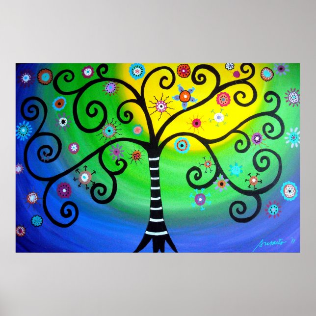 PÓSTER ÁRVORE DA VIDA (Frente)