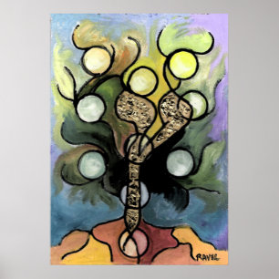 Póster Árvore da Vida