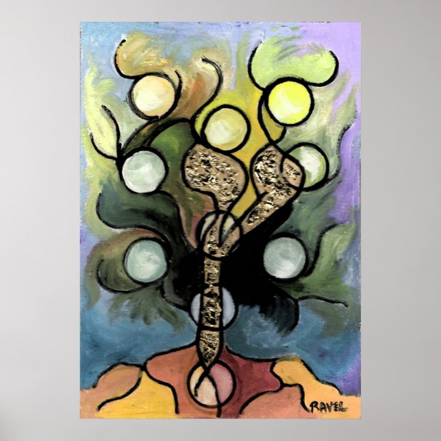 Póster Árvore da Vida (Frente)