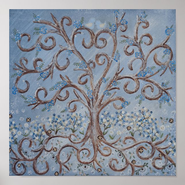 Póster Árvore da vida 2 (Frente)