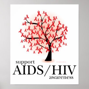 Poster Árvore de AIDS/HIV