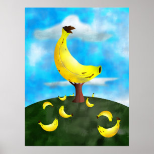 Poster Árvore de banana