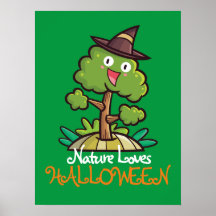 Árvore de Bruxas de Halloween Personalizável