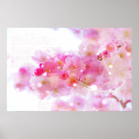 Árvore de Cereja Japonesa com Florestas Rosa Paste