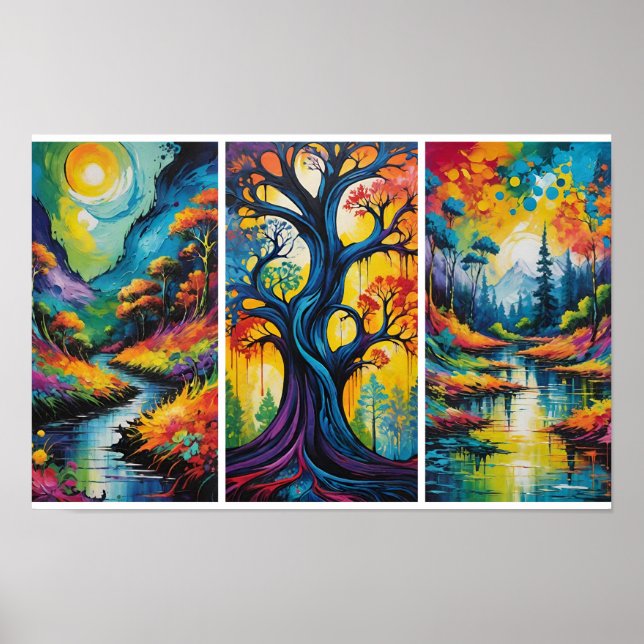 Poster Árvore De Conhecimento (Frente)