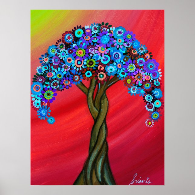 Poster Árvore de Descanso de Honra (Frente)