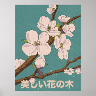 Poster Árvore de Flor Bonita