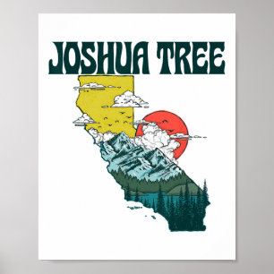 Poster Árvore de Josué Califórnia ao Ar Livre Natureza e 