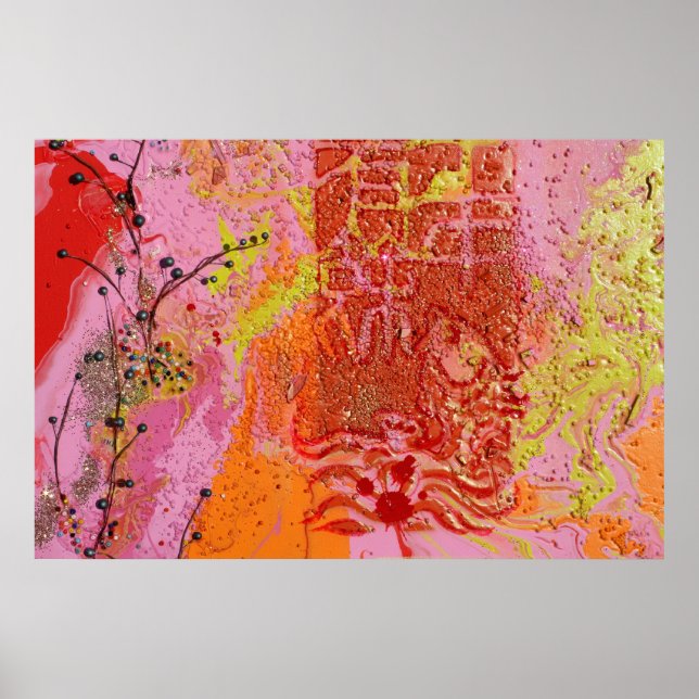 Poster "Árvore de mirtilo" (Frente)