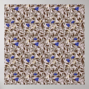 Poster Árvore de Mirtilo, William Morris