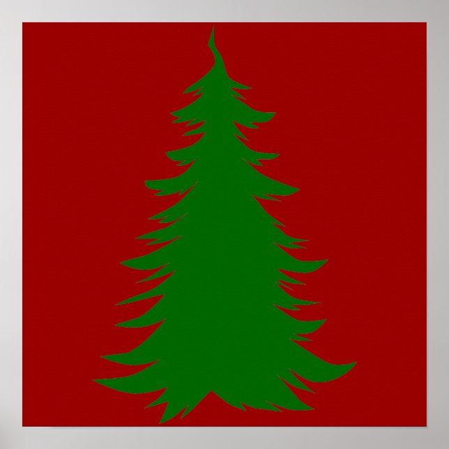 Póster Árvore de Natal (Frente)