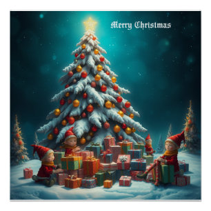 Póster Árvore de Natal