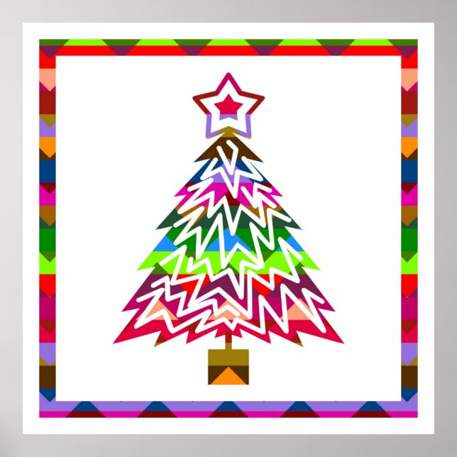 Póster Árvore de Natal (Frente)