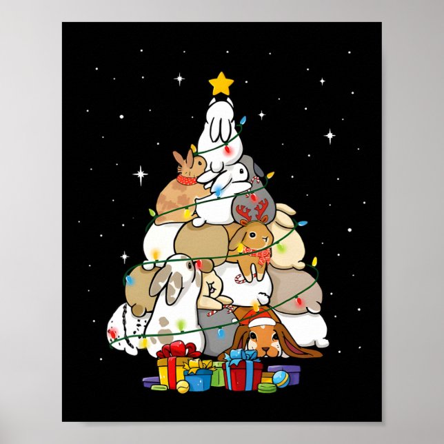 Poster árvore de natal bonitinha 1 (Frente)