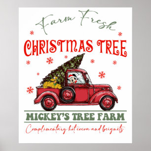 Poster árvore de natal fresca da fazenda2