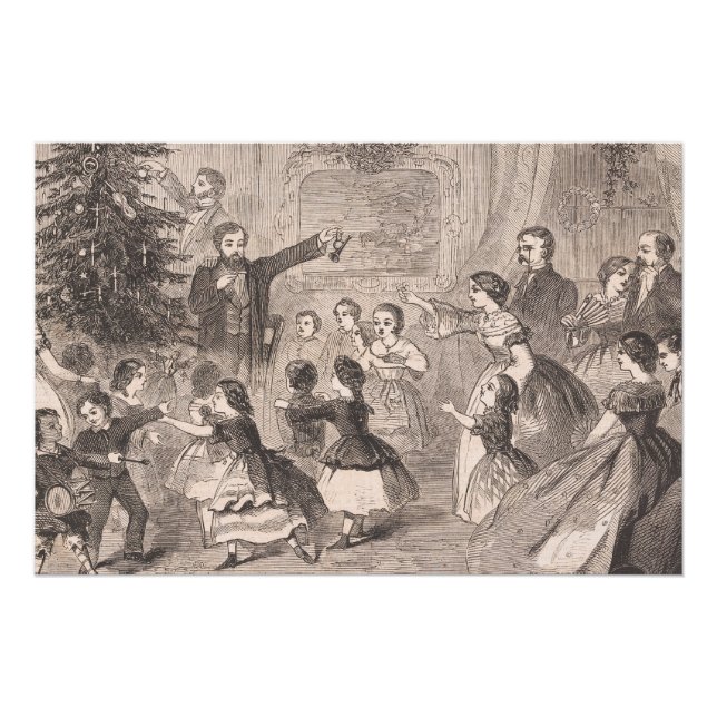 Póster Árvore de Natal | Winslow Homer (Frente)