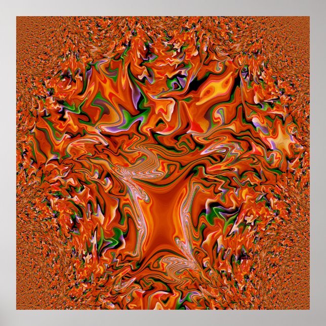 Poster Árvore de outono...... (Frente)