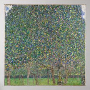 Poster Árvore de pera — Gustav Klimt (1903) Wall Art ao