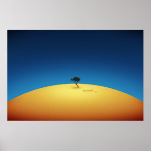 Poster Árvore de Tenere