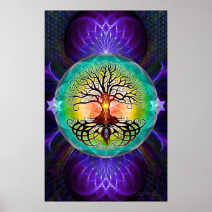Poster Árvore de vida