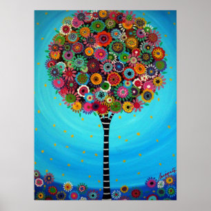 Poster Árvore de vida por Prisarts